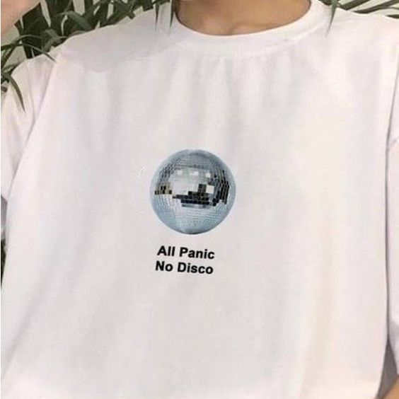 Fast Fashion Shirts, All Panic No Disco T-Shirt