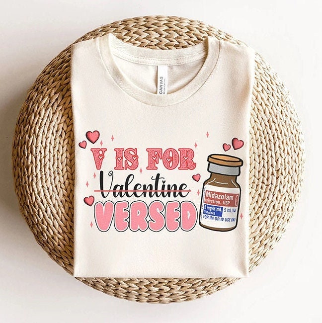 Valentine’s Day Shirt for Nurse Pharmacist Crna – Icu Er Rn Valentine Tshirt, Anesthetist Vday gift, Ed Emergency dept Funny Humor Tees