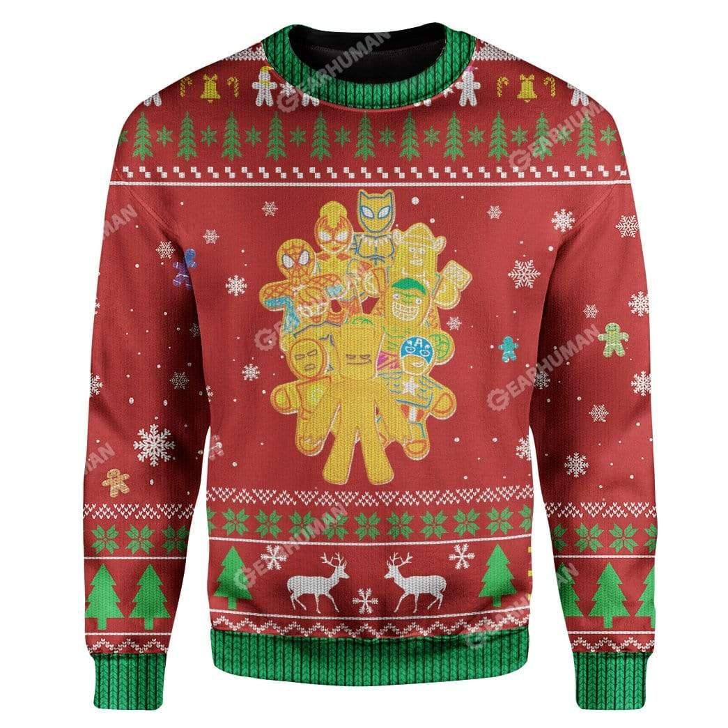 Ugly Christmas Cookivengers Sweater Apparel