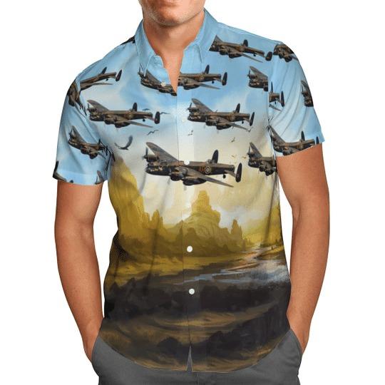 Avro Lancaster Bomber Hawaiian Shirt | For Men & Women | Adult | Hw8563