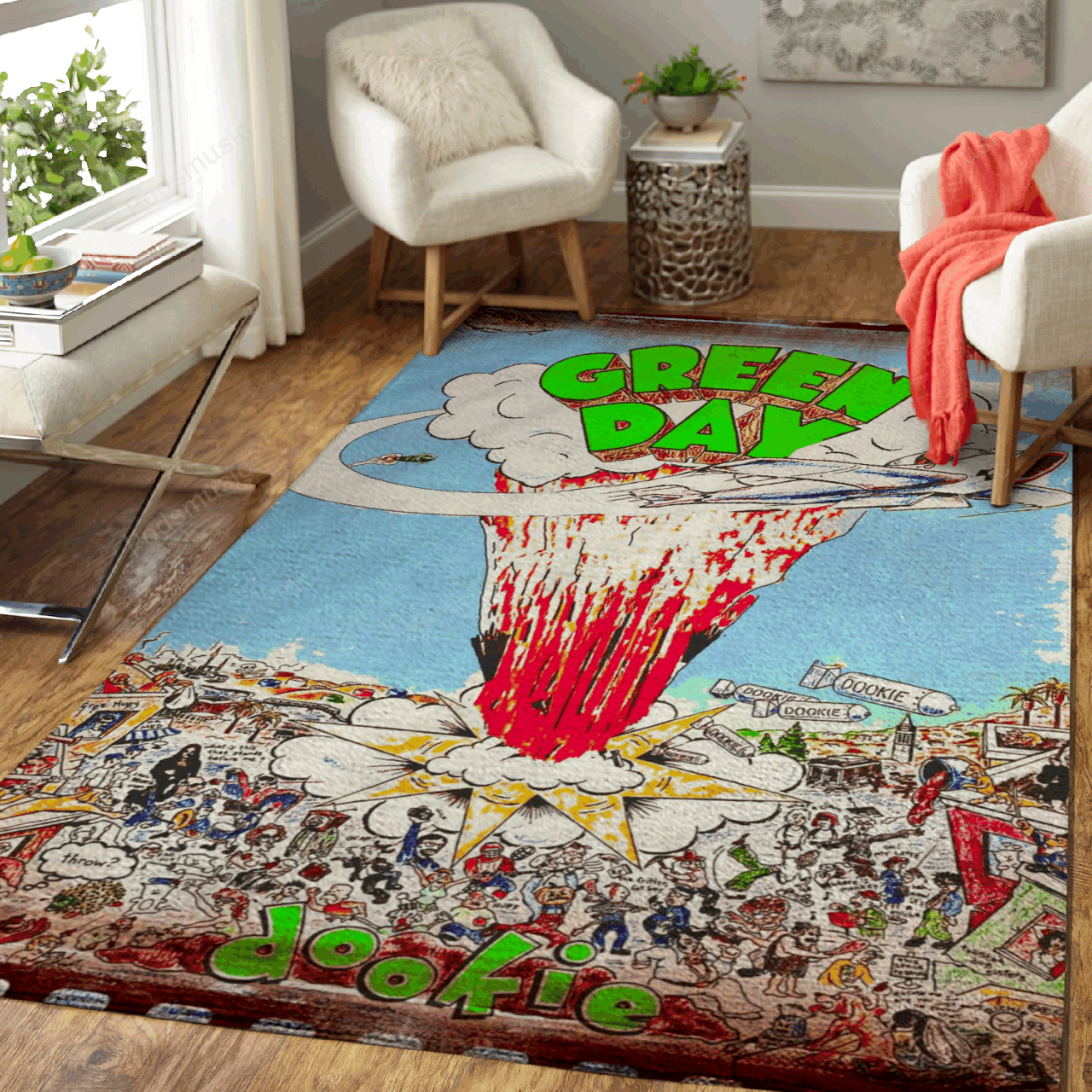 greenday – Music Art For Fans Area Rug Carpet
