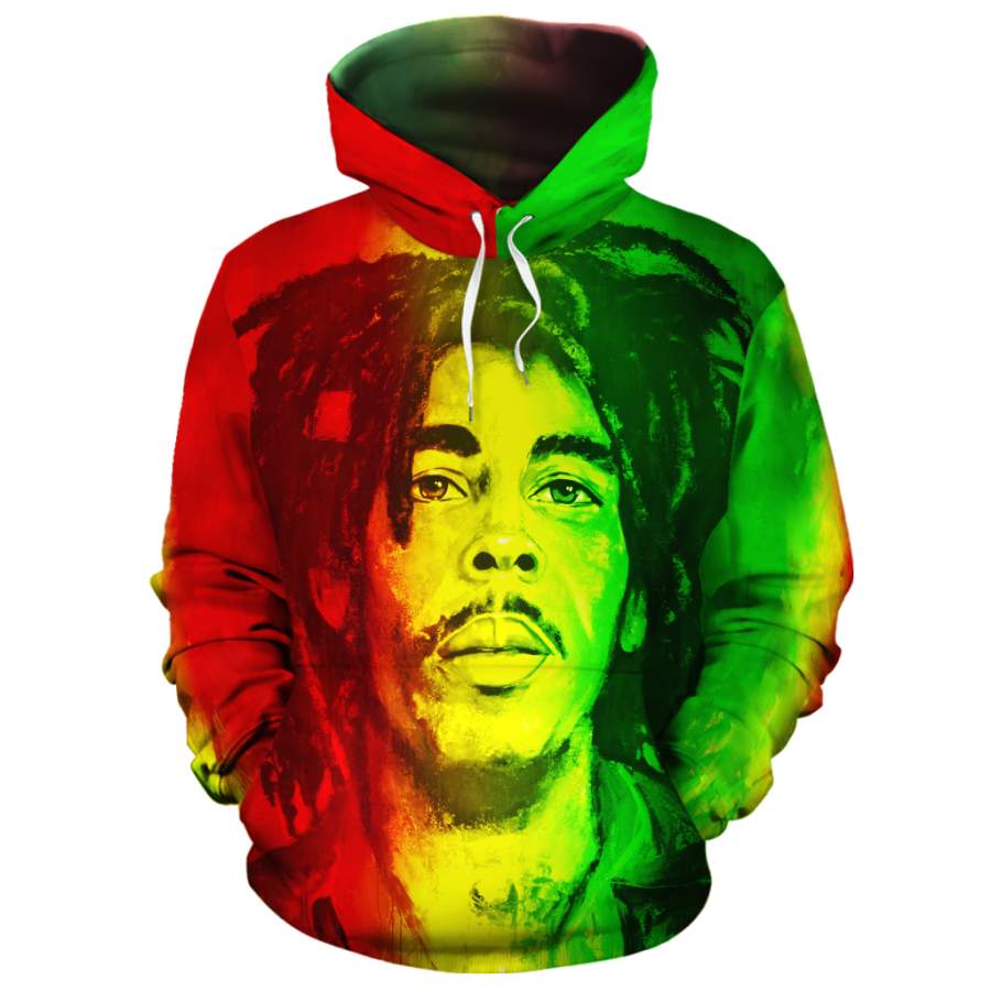 BOB MARLEY All-over Hoodie