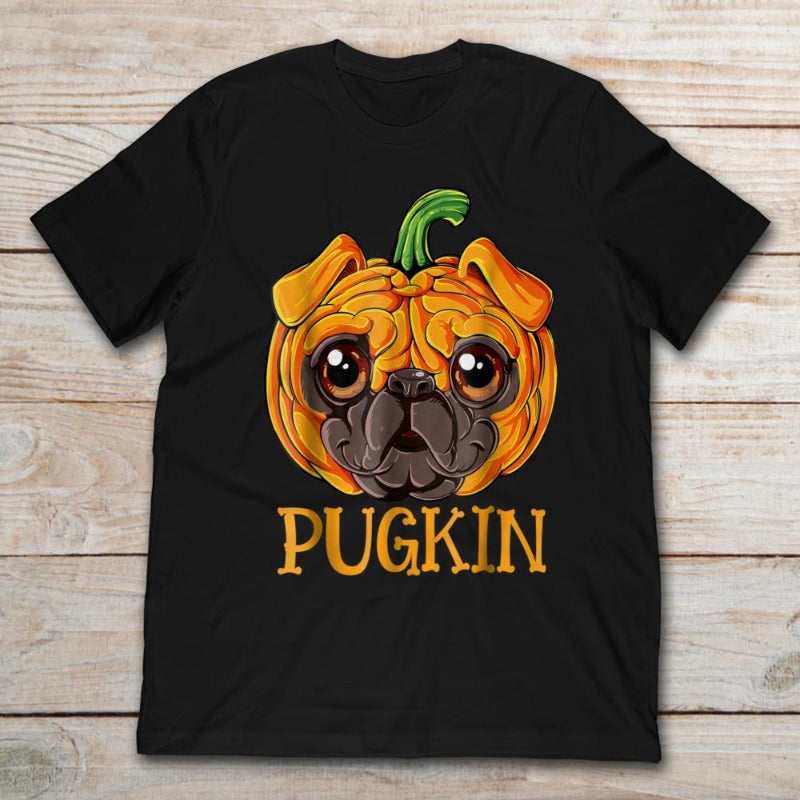 Cute Pug Dog Pugkin Gift Dog Lover Men WomenT shirt