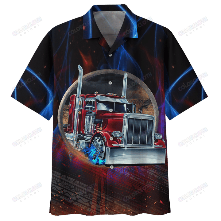 Trucker Hawaiian Shirt 04 TY185007