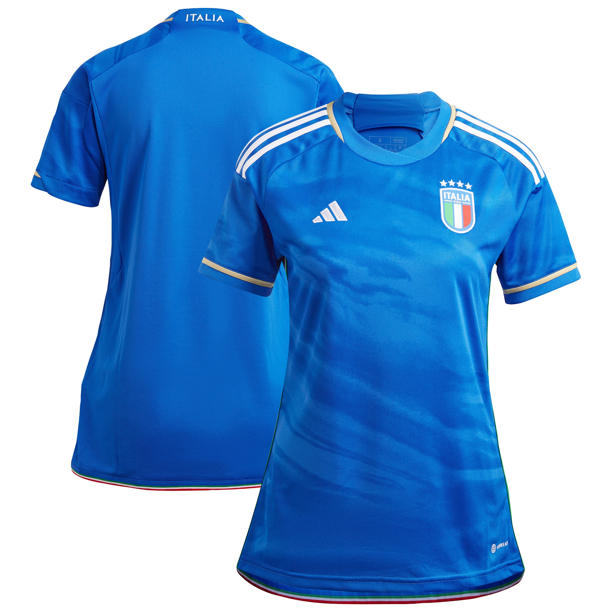 Italy National Team Women's 2023 Home Replica Jersey – Blue