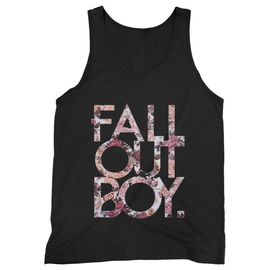 Fall Out Boy Flowers Man’s Tank Top