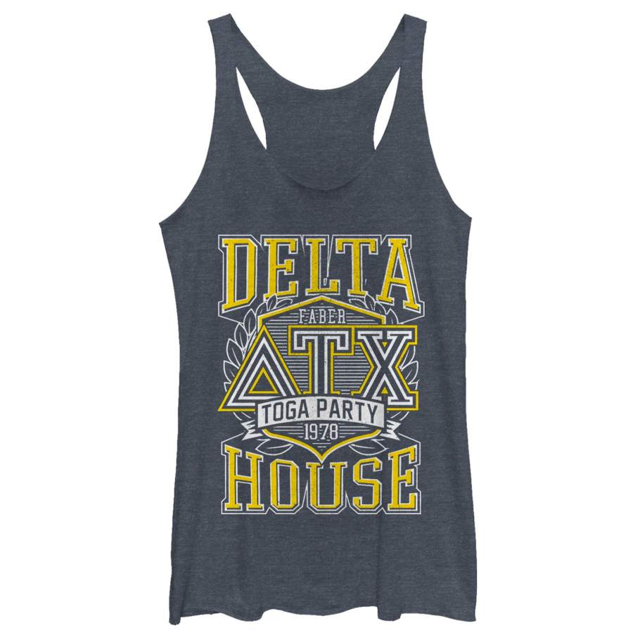 Animal House Women’s Delta Toga Party  Racerback Tank