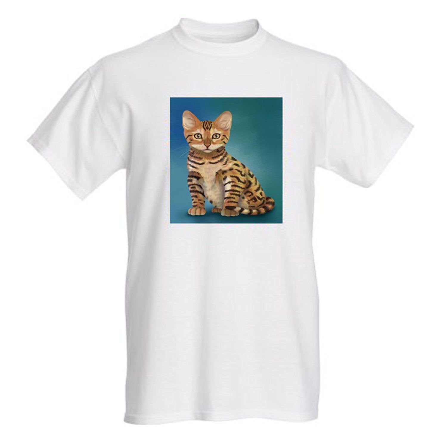 Women’S Chinese Li Hua Kitten Cat T-Shirt