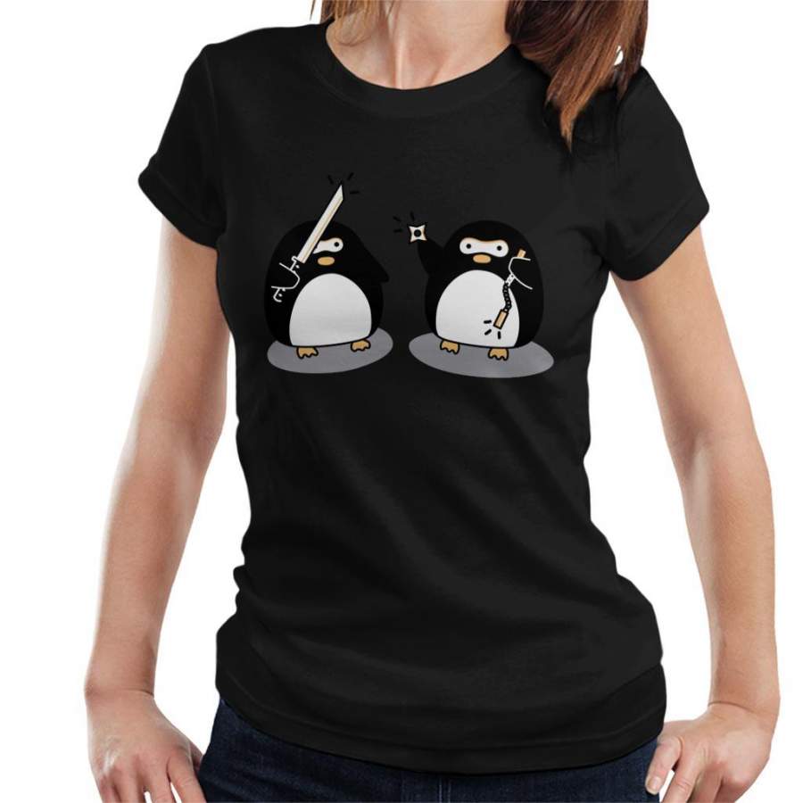 Ninja Penguins Women’s T-Shirt