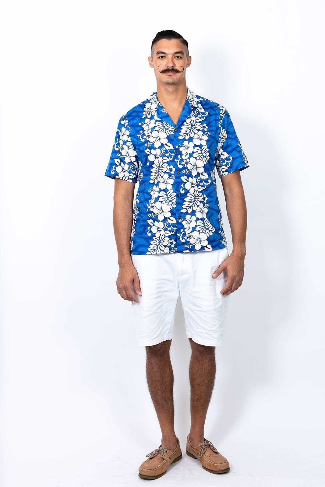 Made in Hawaii 100% Cotton Flowers in Paradise Hawaiian Aloha Shirt Resort Wear Small to 7XL – Bulk Order Group Wedding Handmade Gifts
