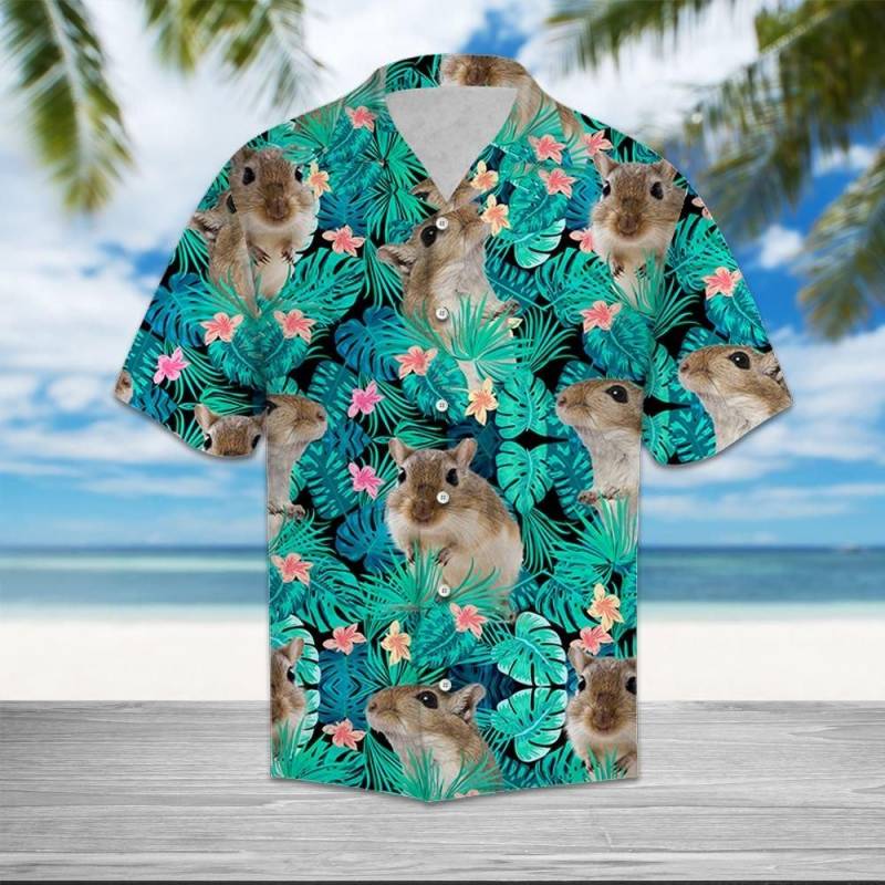 Artsyhomes Gerbils Tropical Hawaiian Ha110731