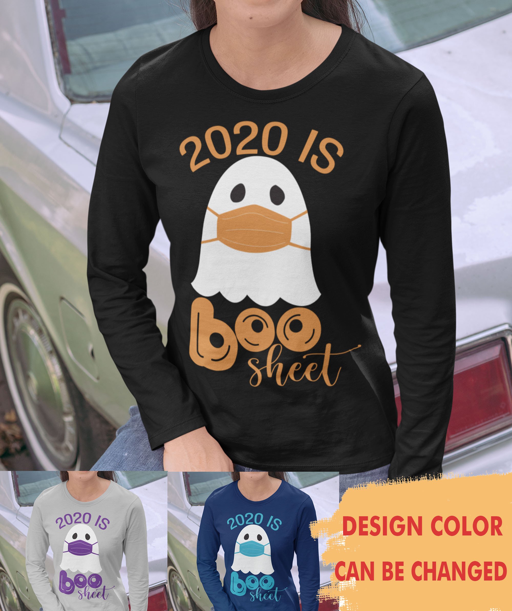 2020 is Boo sheet – Personalized Custom Unisex Long Sleeve – Halloween Clothing