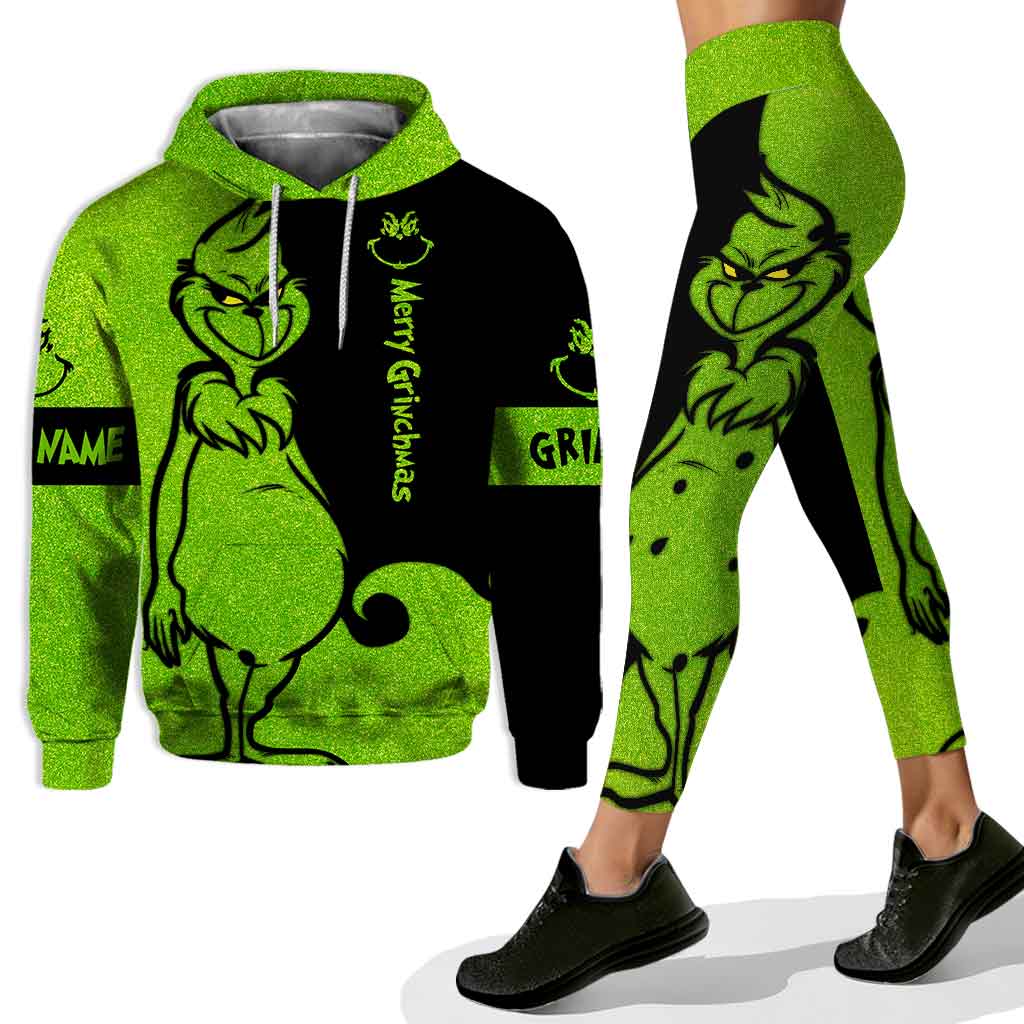 Merry Christmas – Personalized  Hoodie And Leggings