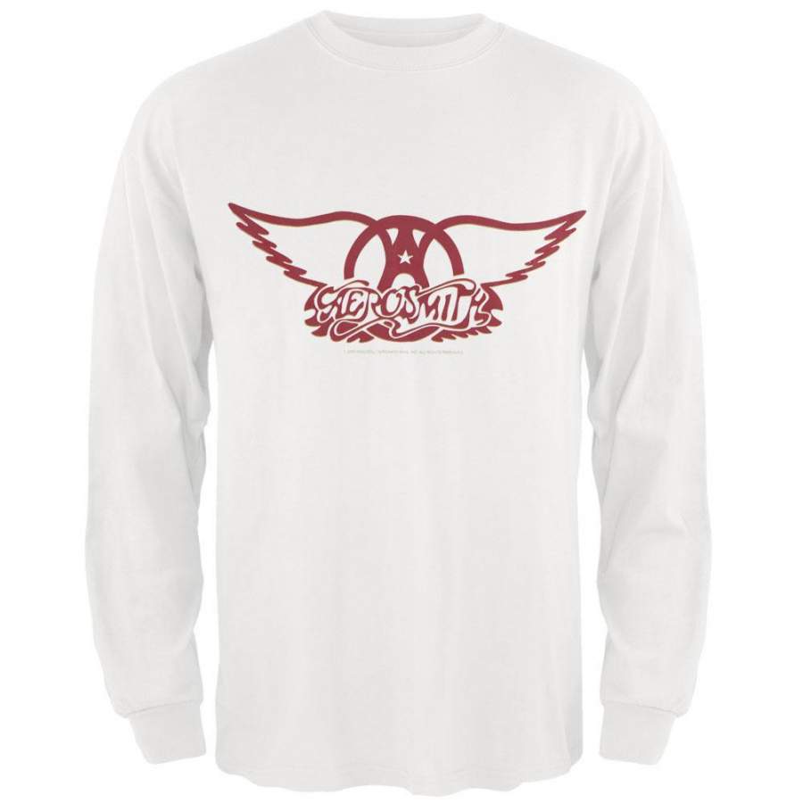 Aerosmith – Wings Logo Long Sleeve T-Shirt