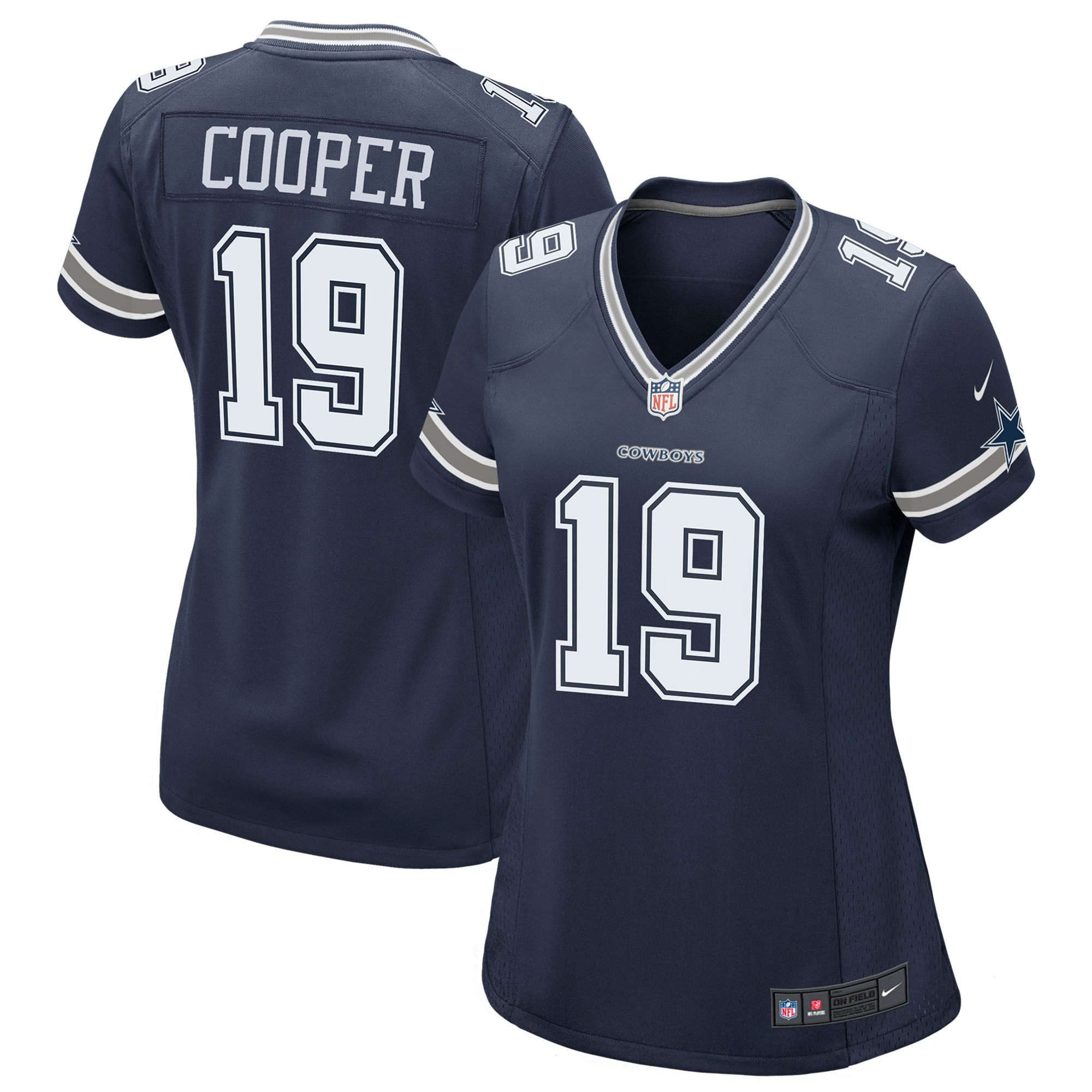 Amari Cooper Dallas Cowboys Womens Game Team Jersey Navy NFL