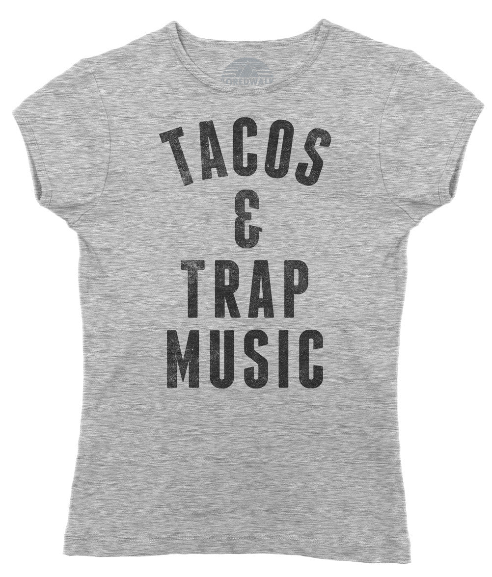 Women’S Tacos And Trap Music T-Shirt