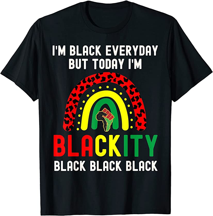 Black African American Black Power Juneteenth T-Shirt