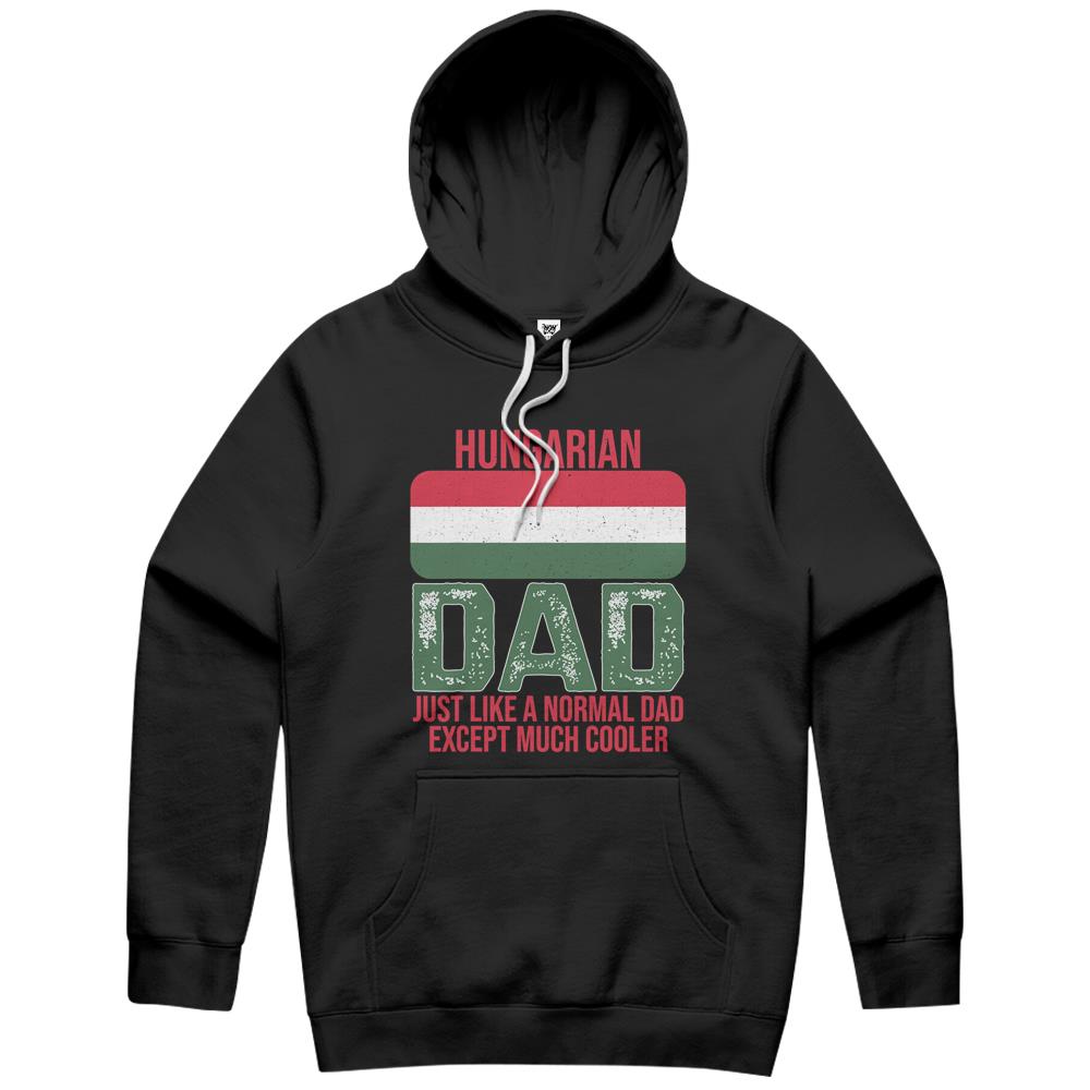 Mens Vintage Hungarian Dad Hungary Flag Design For Father’S Day Hoodie