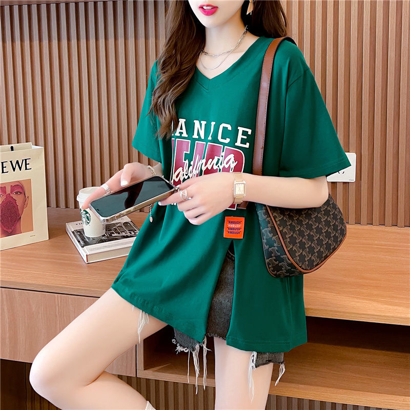 Black Sexy Anime Clothes Women T-shirt Summer Loose Cotton Fashion Casual Graphic Short Sleeve Tops Pulovers T Shirt Korean Midi alx