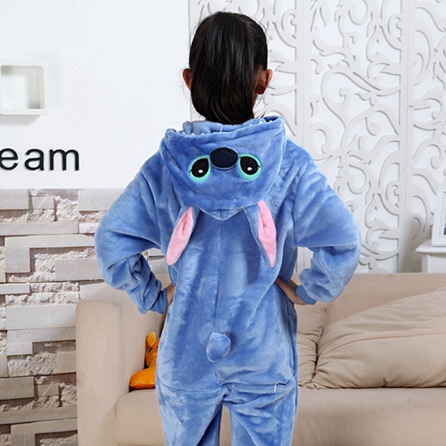 Winter Spider Stitch Panda Donkey Cosplay Halloween Costumes For Kids Animal Onesie Hooded Christmas Flannel Pajama Kigurumi alx