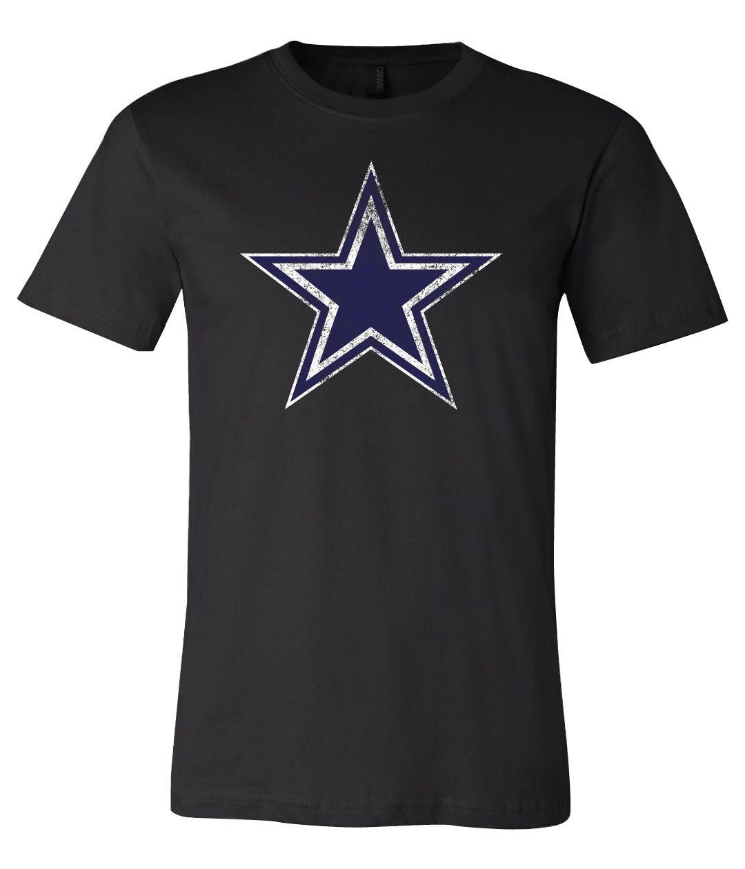 Dallas Cowboys Distressed Vintage Logo  Shirt