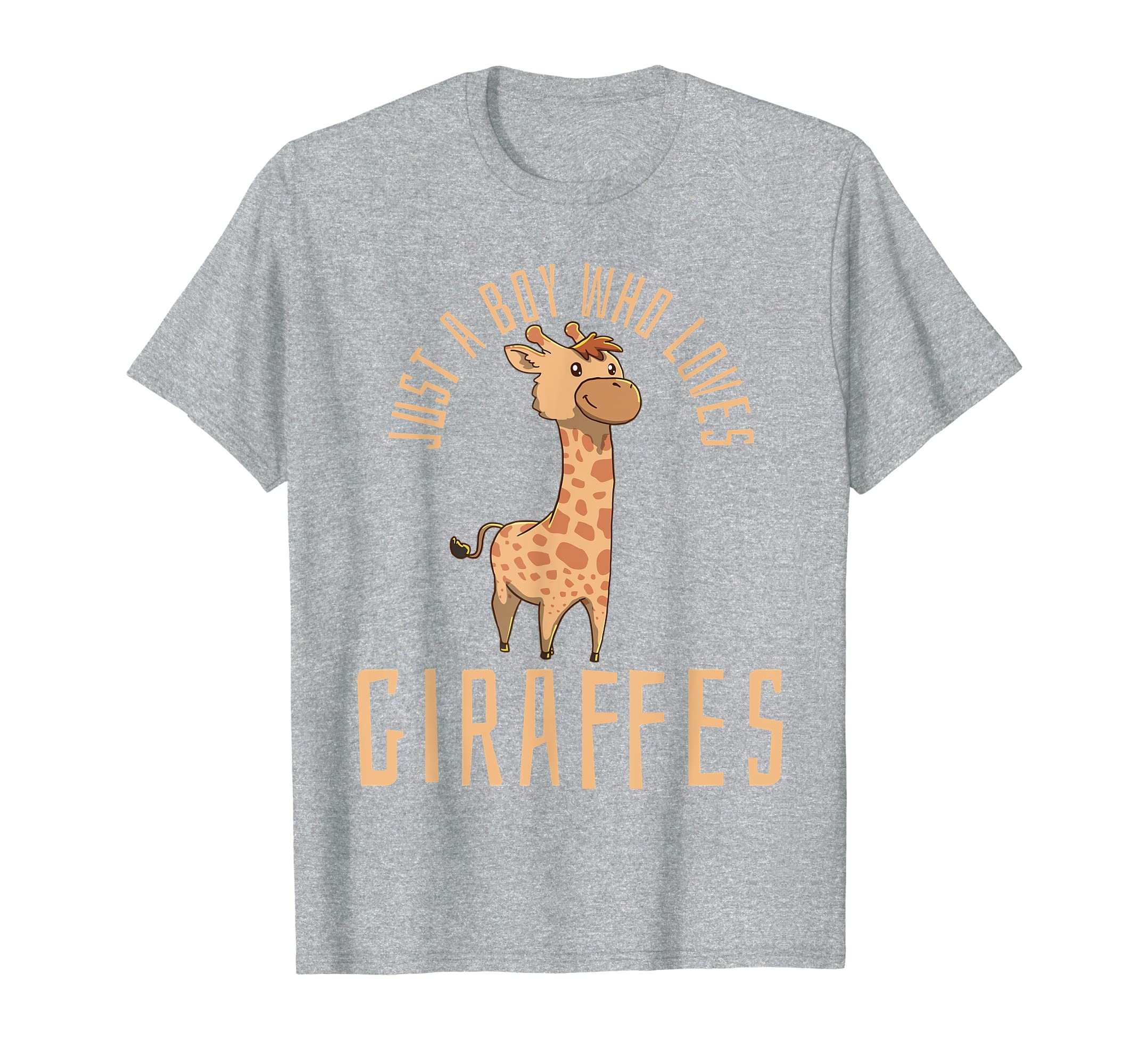 Giraffe Shirt Zoo Safari Animal Tshirt Just A Girl Funny Tee