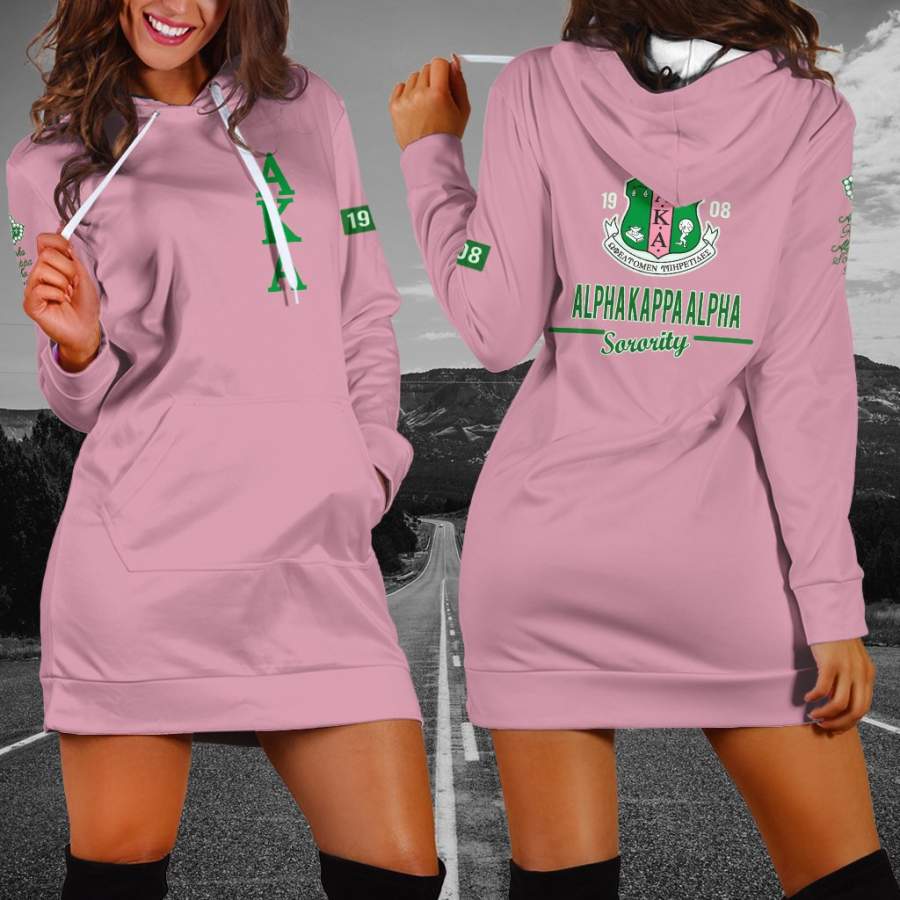Alpha Kappa Alpha Hoodie Dress 171020192 – Odbary Store
