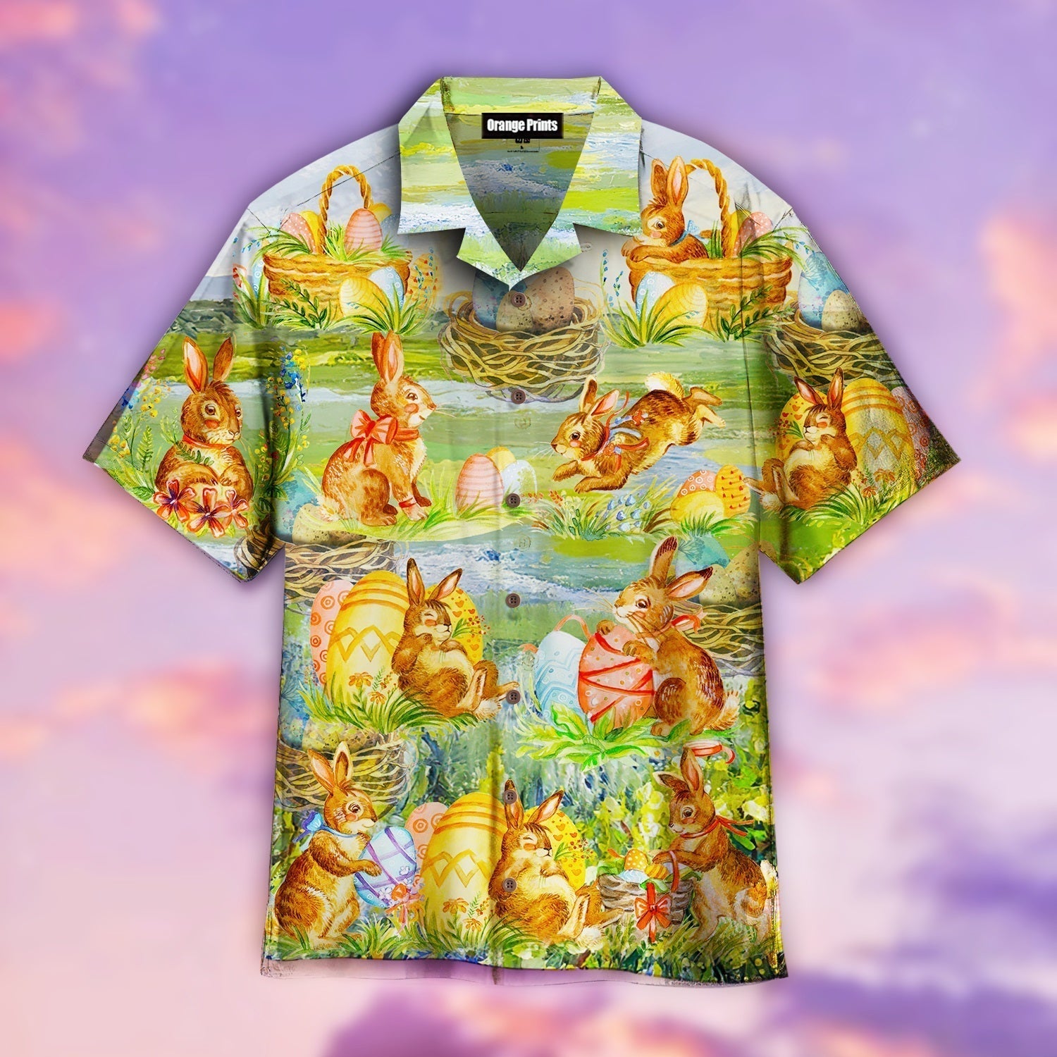 Happy Bunny Egg Easter Day Aloha Hawaii Shirts For Men And Women Ha36916