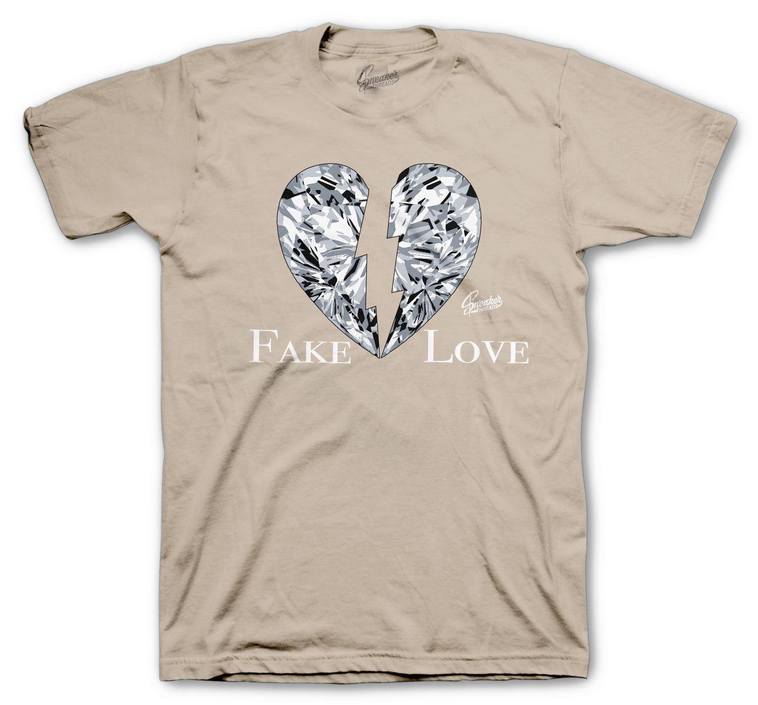 Yeezy 500 Taupe Light Fake Love Shirt