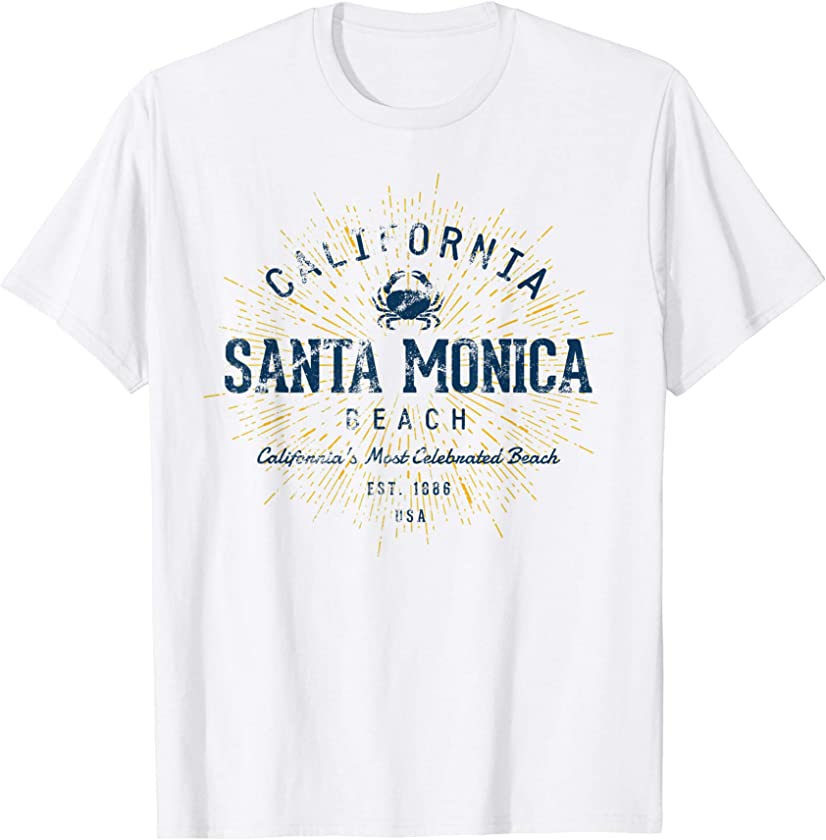 Vintage Santa Monica Beach T-Shirt