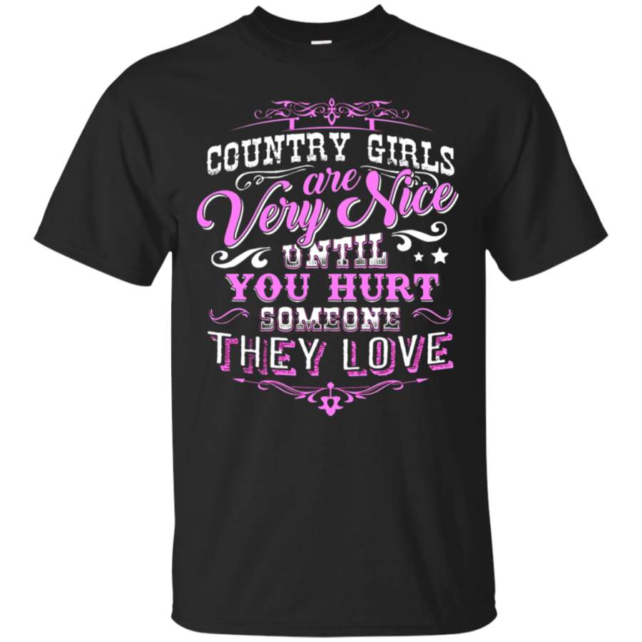 AGR Country Girl Are Very Nice T-Shirt