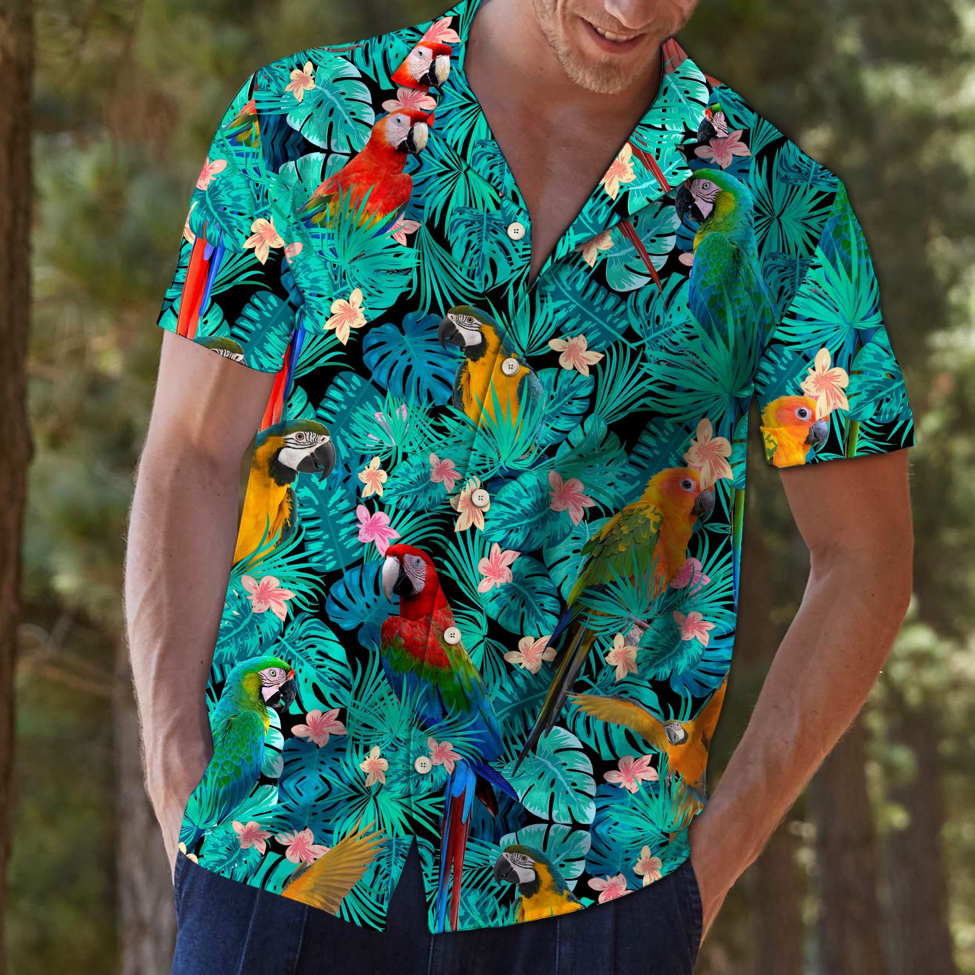 Parrot Tropical Hawaii Shirt For Hawaii Aloha Ha10911