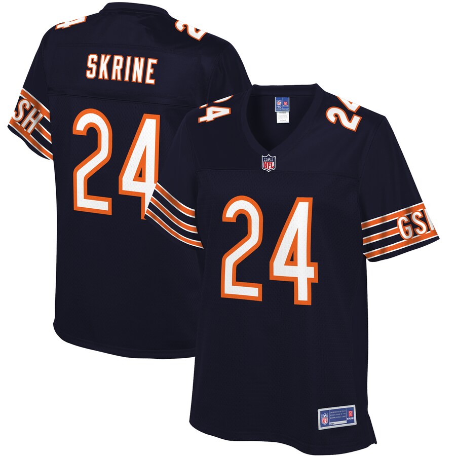 Buster Skrine Chicago Bears NFL Pro Line Womens Player Jersey – Navy