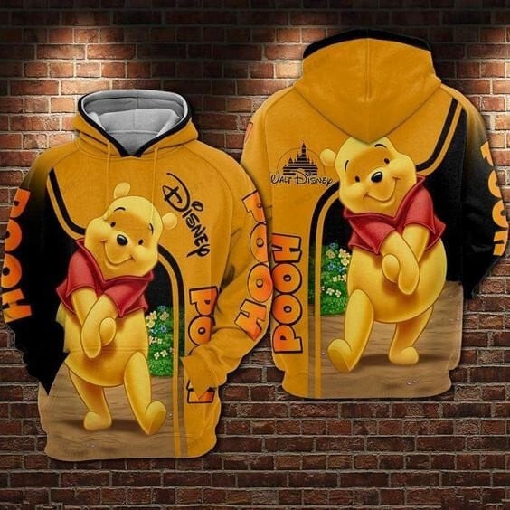 Winnie The Pooh Hoodie 3D 3Ho-H7E1