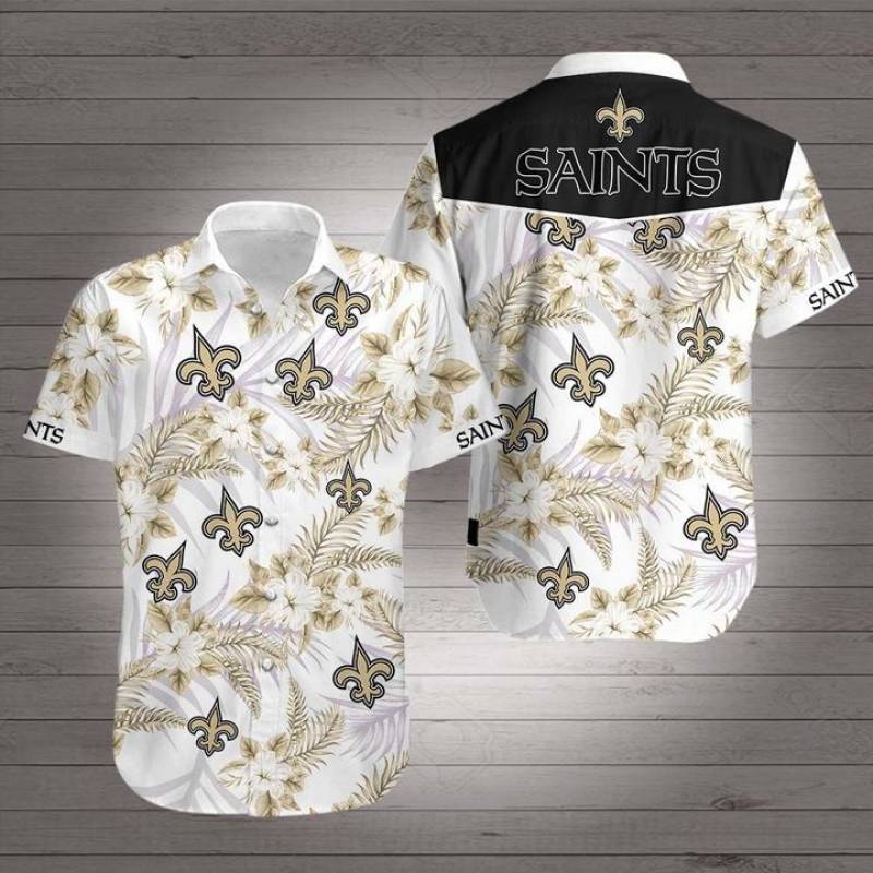 New Orleans Saints Football Hawaiian Shirt