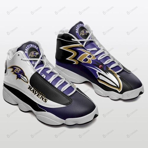 Baltimore Ravens Air Jd13 Air Jordan 13 Sneakers 362