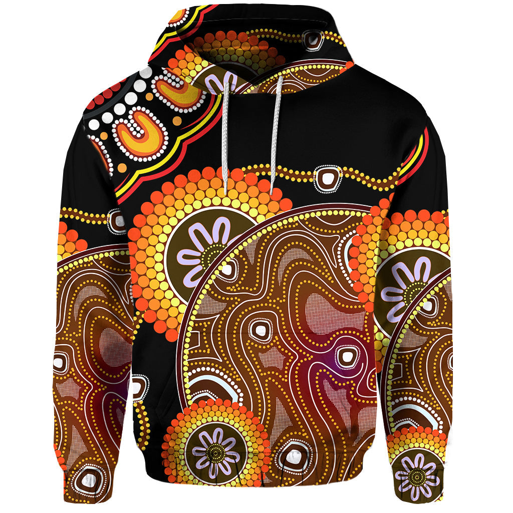 (Custom Personalised) Aboriginal Hoodie Sun Rise Indigenous – BRANDAX