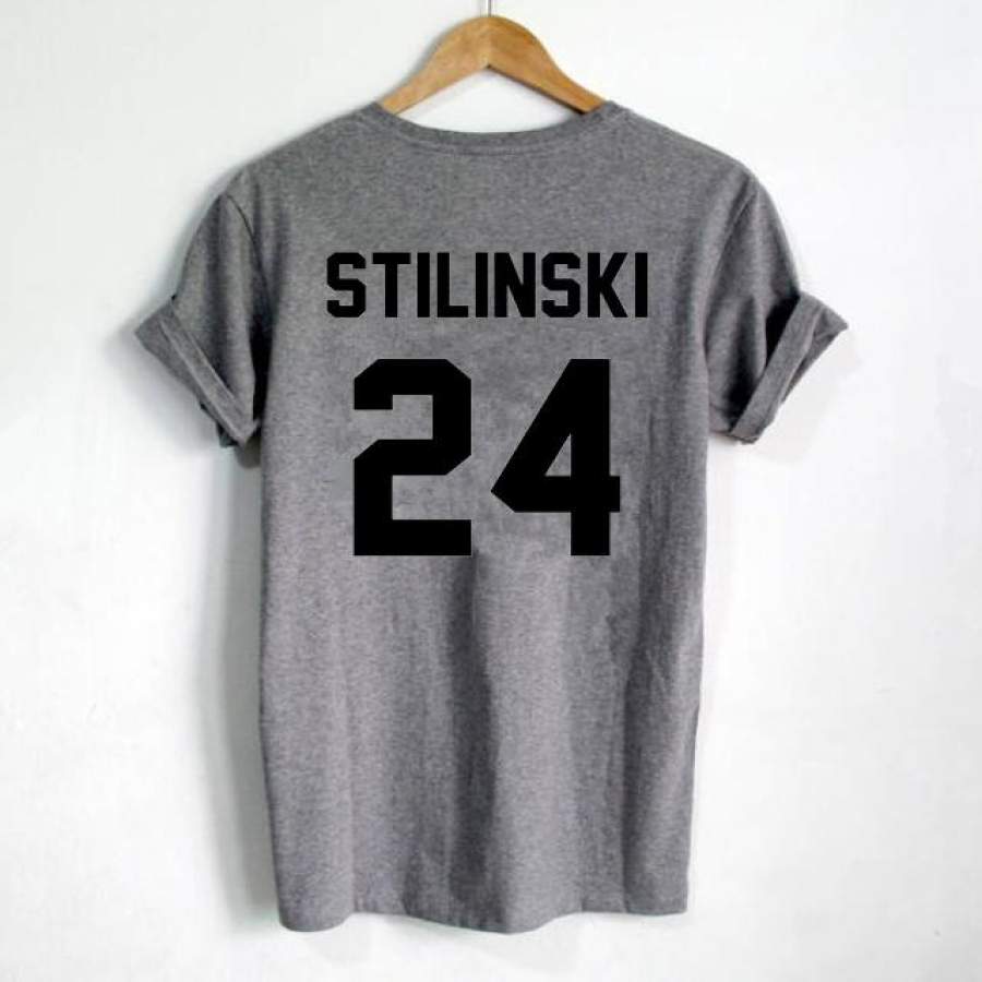 Teen Wolf Shirt Stiles Stilinski Shirt Stiles Stilinski 24 Back Letters Print T Shirt Women Cotton Casual Funny T Shirt Hipster Dylan O’brien Shirt