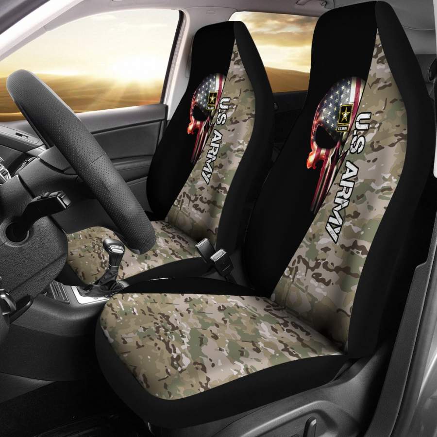 Army Multicam Universal Car Seat Cover