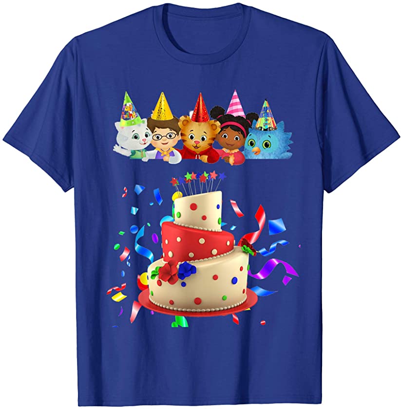 Vebyhogh – Daniel Tiger Kids/Toddler/Adult Birthday T Shirt