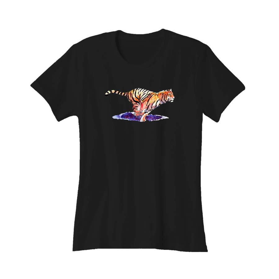 Animal Tiger Gift African Art Orange Women’s T-Shirt