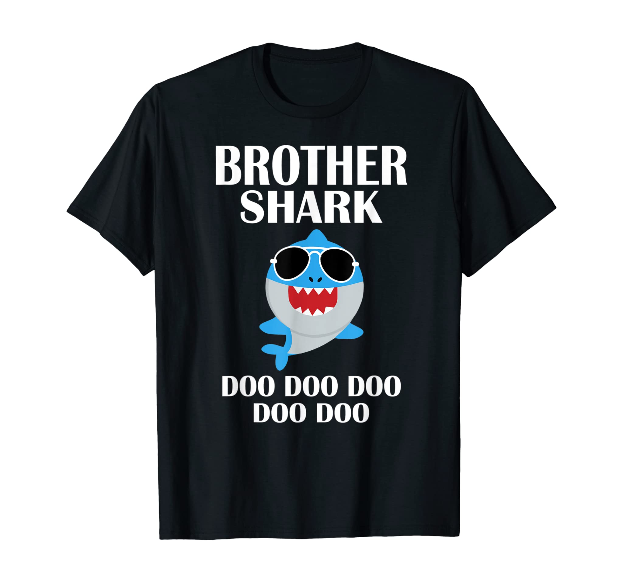 Brother Shark Shirt Doo Doo Doo Brother Birthday Christmas