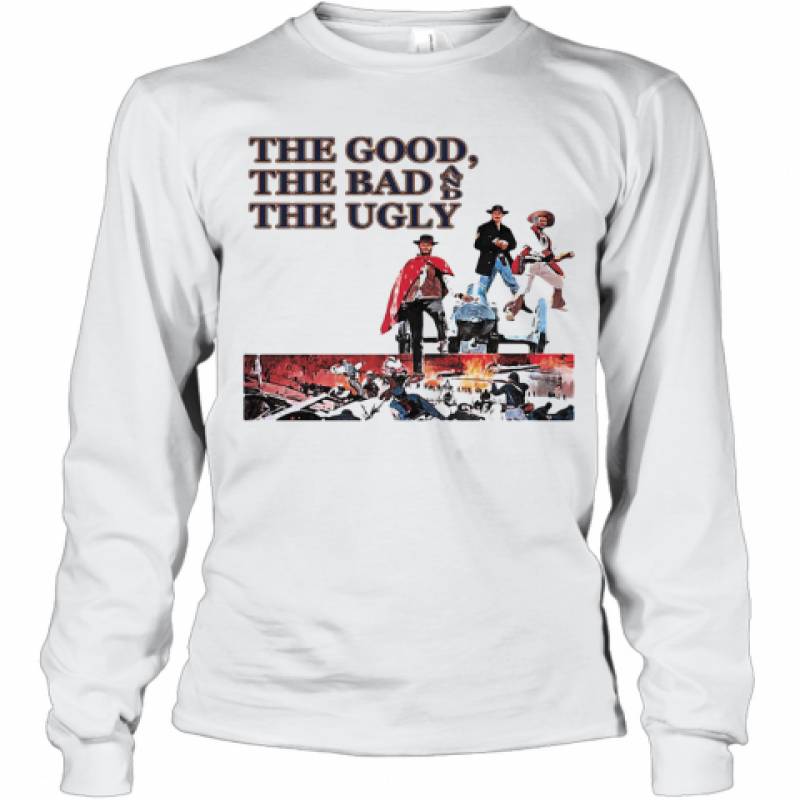 Clint Eastwood The Good The Bad And The Ugly Long Sleeve T-Shirt