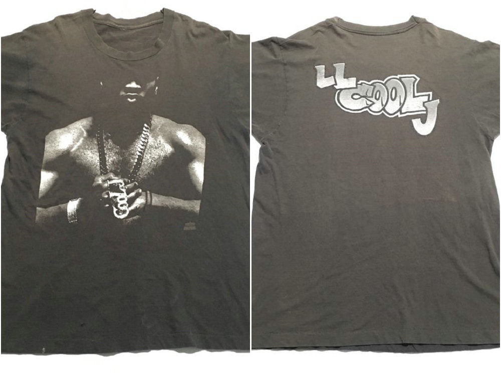 1990s LL COOL J Mama Said Knock You Out Distressed Vintage T Shirt