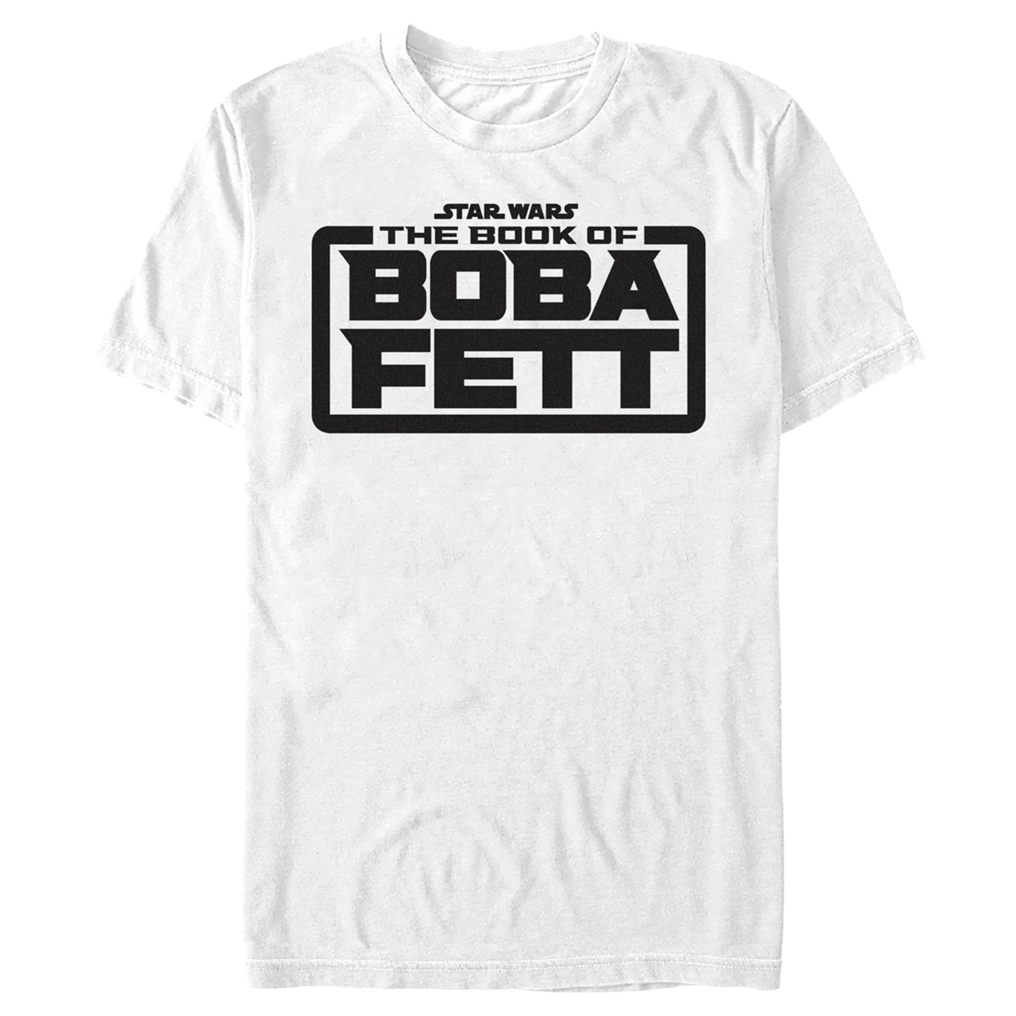 The Book Of Boba Fett Men’S Black Logo  T-Shirt