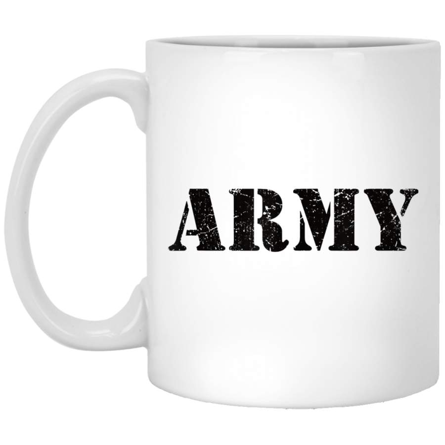 Vintage Usa Army Military Green Us Retro Logo _2644 Coffee Mug