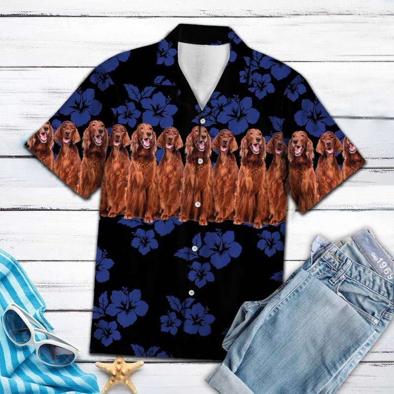 Awesome Irish Setter TG5724 – Hawaiian Shirt