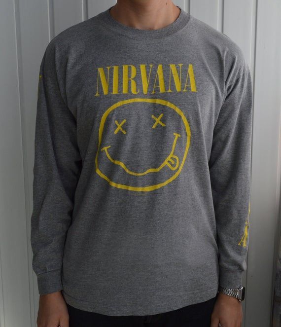 Vintage 1992 Nirvana Shirttee Shirt