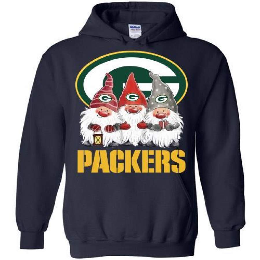 Gnomies Green Bay Packers Christmas Hoodie