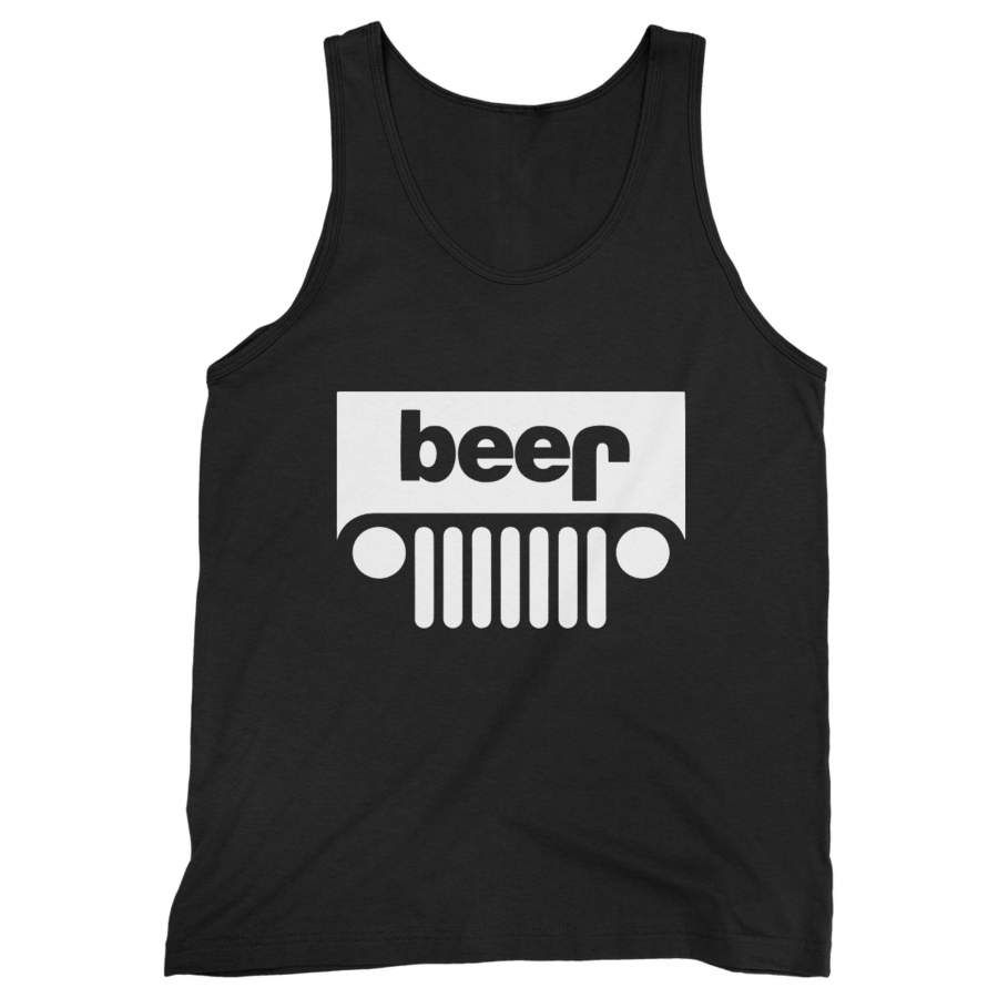 Beer Jeep Logo Man’s Tank Top